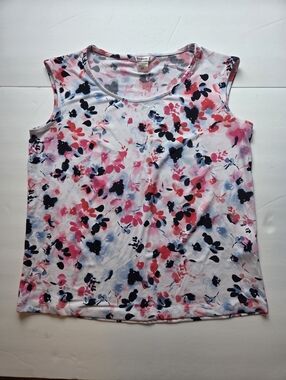 TanJay Floral Watercolor Tank